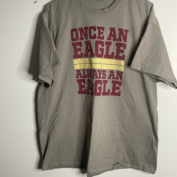Men’s Once An Eagle Always An Eagle Graphic T-Shirt Size Xl Football - Picture 9 of 9
